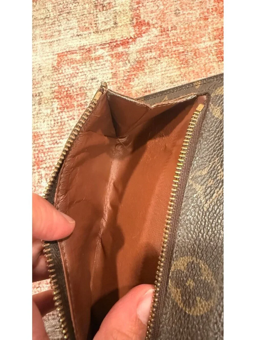 LOUIS VUITTON Portefeuille Eugenie Monogram Wallet with COA